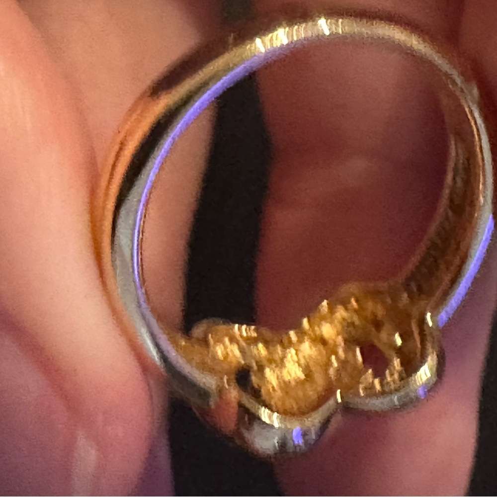 🚫🚫🚫SOLD Dior 750 18k gold coral ring - Picture 3 of 9